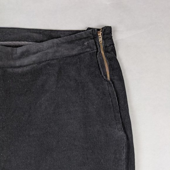 Talbots Woman Black Heritage Corduroy Look Pants - Picture 5 of 7